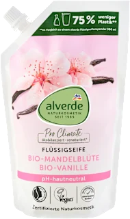 Pro Climate tekoče milo za roke z bio mandljevimi cvetovi in bio vanilijo, polnilo, 500 ml