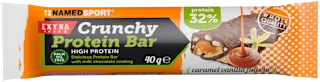 Proteinska ploščica Crunchy z okusom karamele in vanilije, 40 g