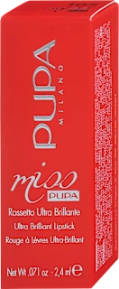 Rdečilo za ustnice Miss Pupa 102, 2,4 ml