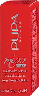 Rdečilo za ustnice Miss Pupa 201, 2,4 ml