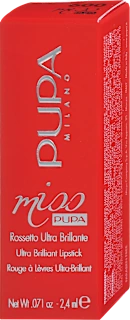 Rdečilo za ustnice Miss Pupa 600, 2,4 ml