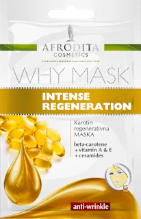 Regenerativna maska za obraz Why Mask Karotin, 12 ml