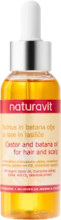 Ricinus in batana olje za lase in lasišče, 100 ml