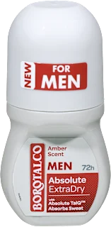 Roll-on Men Absolute Extra Dry Amber, 50 ml
