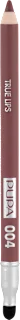 Črtalo za ustnice True Lips 04 Plain Brown, 1 kos