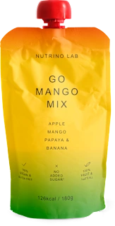 Sadna kaša GO MANGO MIX - jabolko, mango, papaja in banana, 180 g