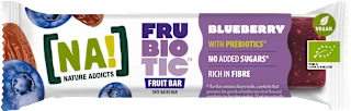 Sadna ploščica iz datljev in borovnicami Frubiotic, 32 g