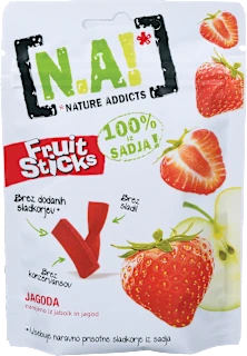 Sadne palčke jagoda, 40 g