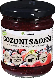Sadni namaz GOZDNI SADEŽI, s sladili, 200 g