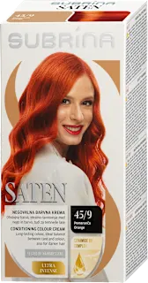 Saten barva za lase 45/9 Pomaranča, 1 kos