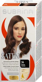Saten barva za lase 56 Čokolada, 1 kos