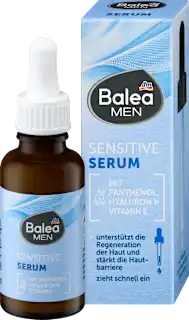 Serum za obraz SENSITIVE s pantenolom, hialuronom in vitaminom E, 30 ml