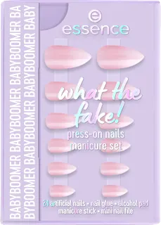 Set za manikuro What The Fake! 03 Babyboomer, 1 kos