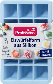 Silikonski model za 15 ledenih kock, 1 kos