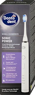 Sonična električna zobna ščetka Sonic Power, 1 kos