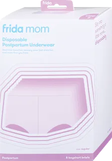 Spodnje perilo za enkratno uporabo po porodu (normalna velikost), 8 kos