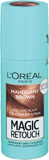 Sprej za prekrivanje sivega narastka Mahogany Brown, 75 ml