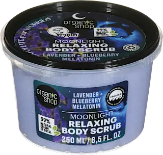 Sproščujoči piling za telo Moonlight, 250 ml