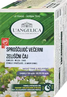 Sproščujoči večerni zeliščni čaj (18 x 1,55 g), 18 vrečka