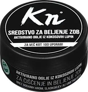 Sredstvo za beljenje zob z aktiviranim ogljem, 30 ml