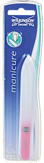 Steklena pilica za nohte manicure, 1 kos