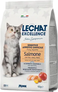 Suha hrana za mačke Sensitive losos, 400 g