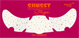 Svetleči tatuji za obraz v obliki pegic Sunset Stage 010, 1 kos