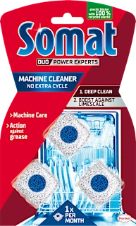 Tablete za čiščenje pomivalnega stroja Duo machine cleaner, 3 kos