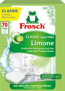 Tablete za strojno pomivanje posode z vonjem limete, 70 kos