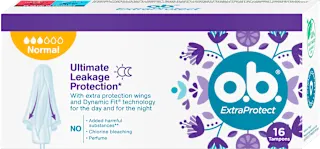 Tamponi ExtraProtect Normal, 16 kos