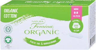 Tamponi Organic Mini, 29,6 g