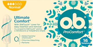 Tamponi ProComfort Normal, 16 kos