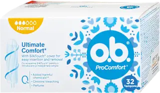 Tamponi Ultimate Comfort Normal, 32 kos