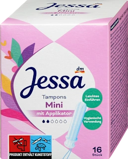 Tamponi z aplikatorjem Mini, 16 kos