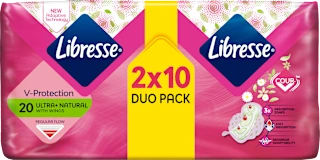 Tanki damski vložki s krilci Natural Protection, 20 kos