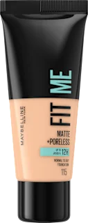 Tekoča podlaga FIT ME! Matte+Poreless, 115 Ivory, 30 ml