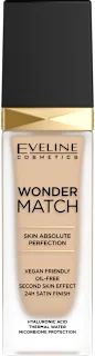 Tekoča podlaga Wonder Match, 10 Light Vanilla, 30 ml