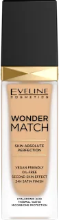 Tekoča podlaga Wonder Match, 20 Medium Beige, 30 ml