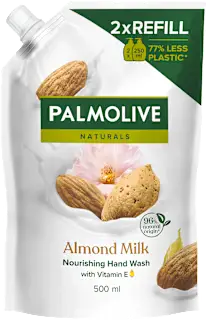 Tekoče milo za roke Naturals Almond Milk, polnilo, 500 ml
