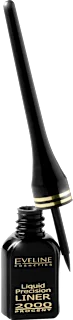 Tekoče črtalo za oči Liquid Precision 2000 %, Black, 4 ml
