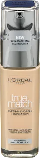 Tekoči puder True Match, 2W Golden Almond, 30 ml