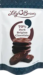 Temna belgijska čokolada, 70 % kakava, 110 g