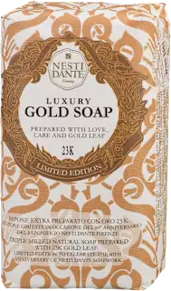 Trdo milo Luxury Gold z zlatom, 250 g