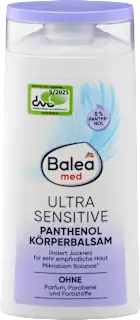 Ultra Sensitive balzam za telo s pantenolom, 250 ml
