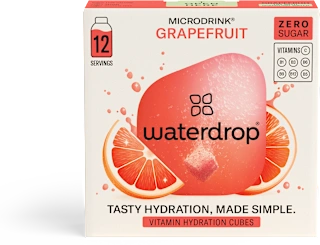 Šumeče kocke z vitamini Microdrink - grenivka, 12 kos