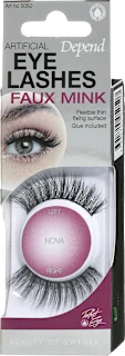 Umetne trepalnice Faux Mink Nova, 1 kos
