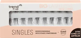 Umetne trepalnice lash love singles, 1 kos
