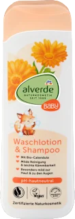 Umivalni losjon in šampon za dojenčke, od 0+ let, 250 ml