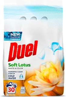 Univerzalni detergent za strojno in ročno pranje perila Soft Lotus, 30 pranj