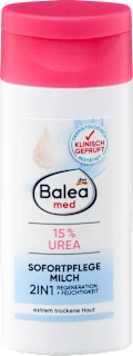 UREA mleko za telo 2 v 1, potovalna velikost, 50 ml